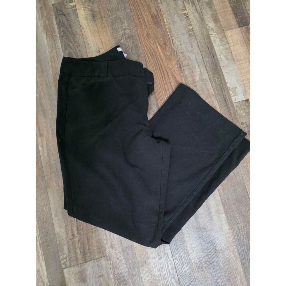New York & Company Stretch Black Dress Pants Size 16 Tall